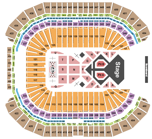 State Farm Stadium Usher Seating Chart